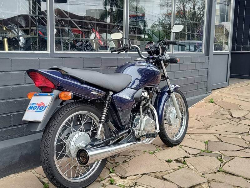 HONDA - CG 125 - 2003/2003 - Azul - Sob Consulta