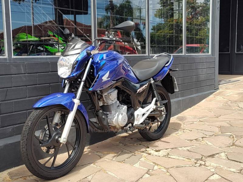 HONDA - CG 160 - 2022/2022 - Azul - Sob Consulta