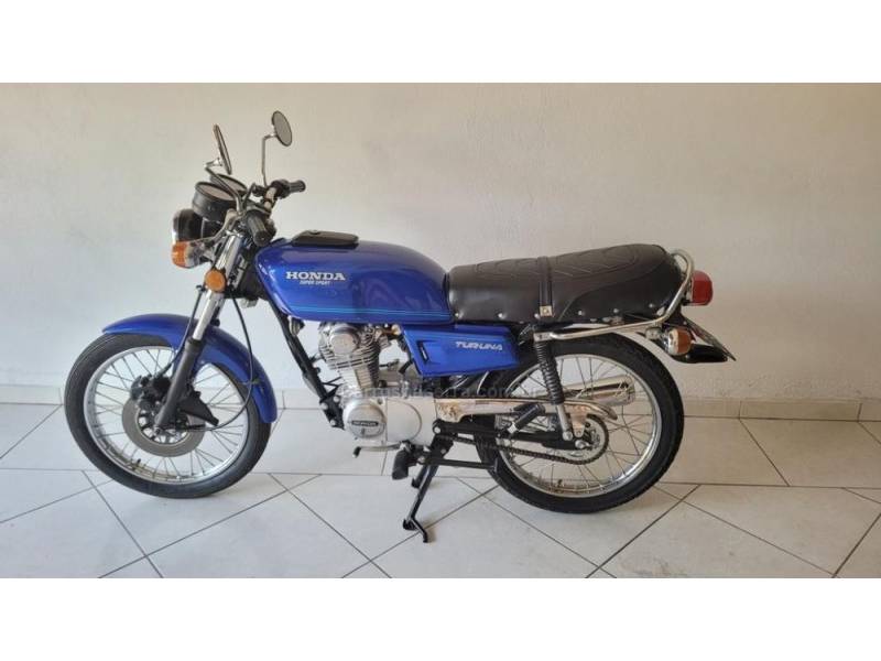 HONDA - TURUNA 125 - 1981/1981 - Azul - Sob Consulta