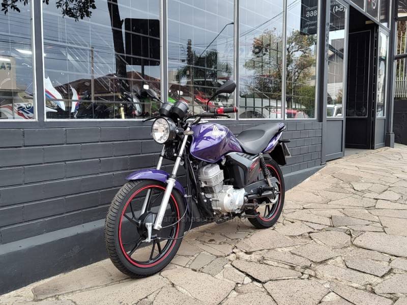 HONDA - CG 125 - 2012/2012 - Roxa - Sob Consulta
