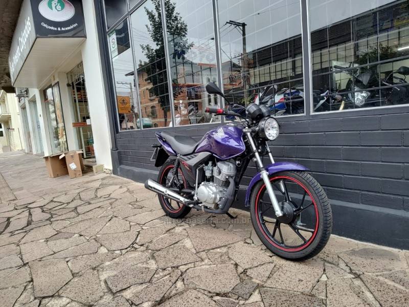HONDA - CG 125 - 2012/2012 - Roxa - Sob Consulta